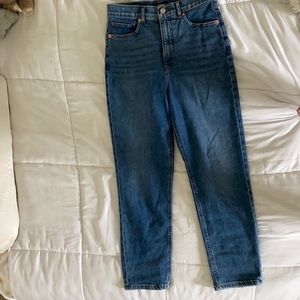 Express mom jeans